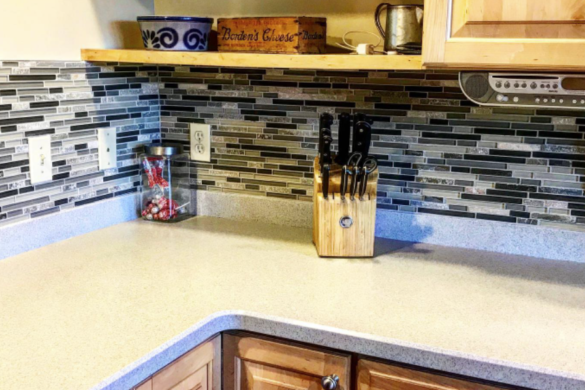 Custom Backsplash Eagle Peak Construction